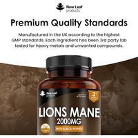 New Leaf Lions Mane Tablets